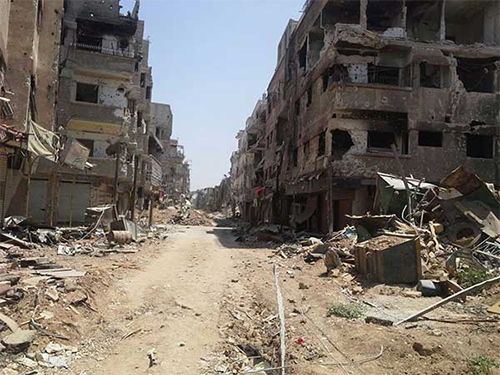 Ejército sirio retoma estratégica ciudad en las afueras de damasco